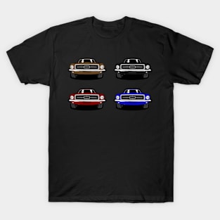 Muscle USA Car X4 T-Shirt